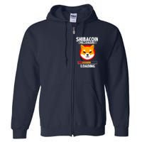 Shiba Coin Millionaire Loading Full Zip Hoodie