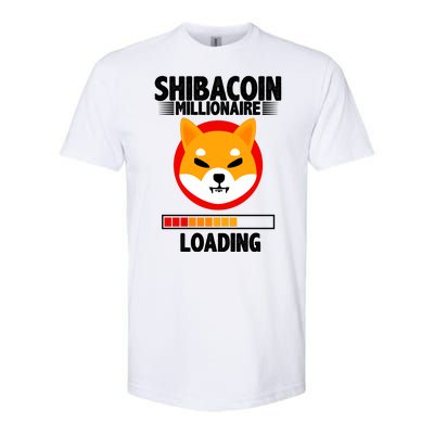 Shiba Coin Millionaire Loading Softstyle CVC T-Shirt