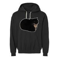 Spinning Cat Meme Maxwell The Cat Meme Garment-Dyed Fleece Hoodie