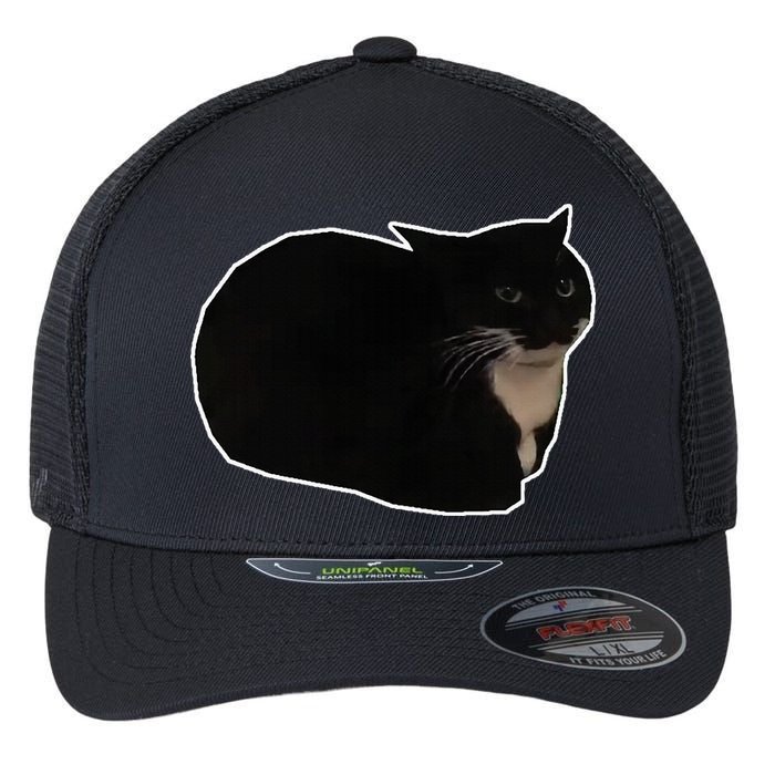 Spinning Cat Meme Maxwell The Cat Meme Flexfit Unipanel Trucker Cap