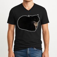 Spinning Cat Meme Maxwell The Cat Meme V-Neck T-Shirt