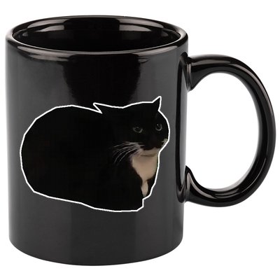 Spinning Cat Meme Maxwell The Cat Meme 11oz C Handle Ceramic Mug