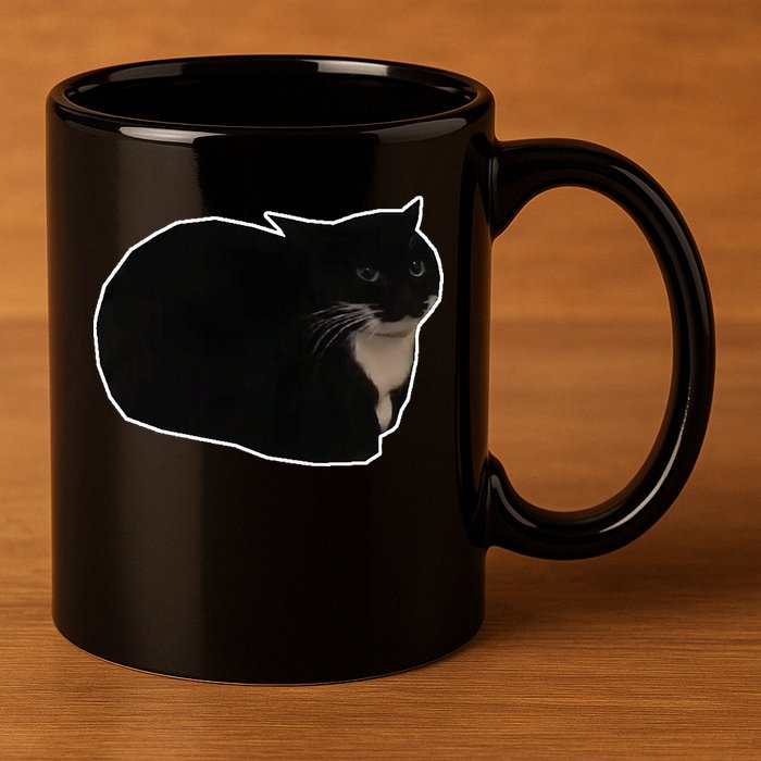 Spinning Cat Meme Maxwell The Cat Meme 11oz C Handle Ceramic Mug