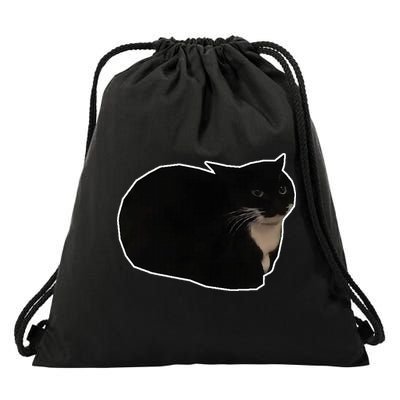 Spinning Cat Meme Maxwell The Cat Meme Drawstring Bag