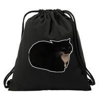 Spinning Cat Meme Maxwell The Cat Meme Drawstring Bag