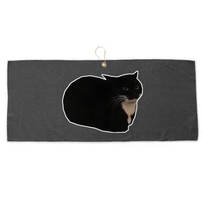 Spinning Cat Meme Maxwell The Cat Meme Large Microfiber Waffle Golf Towel