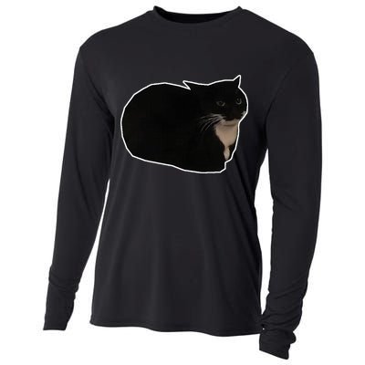 Spinning Cat Meme Maxwell The Cat Meme Cooling Performance Long Sleeve Crew