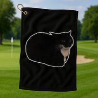 Spinning Cat Meme Maxwell The Cat Meme Golf Towel