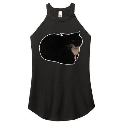 Spinning Cat Meme Maxwell The Cat Meme Women's Perfect Tri Rocker Tank