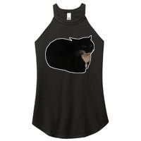 Spinning Cat Meme Maxwell The Cat Meme Women's Perfect Tri Rocker Tank