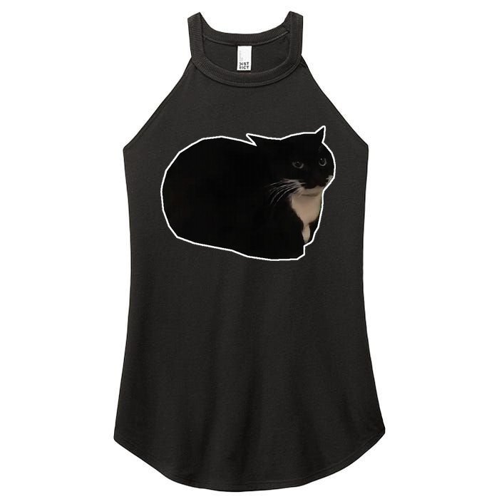 Spinning Cat Meme Maxwell The Cat Meme Women's Perfect Tri Rocker Tank