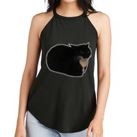 Spinning Cat Meme Maxwell The Cat Meme Women's Perfect Tri Rocker Tank