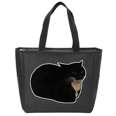 Spinning Cat Meme Maxwell The Cat Meme Zip Tote Bag