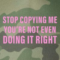 Stop Copying Me You’Re Not Even Doing It Right Apparel Legacy Tie Dye Trucker Hat