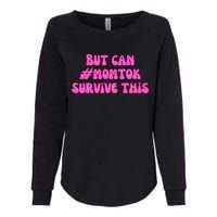 Slomw Can Momtok Survive This Womens California Wash Sweatshirt