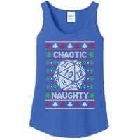 Santa Chaotic Naughty Christmas D20 Ugly Tabletop Gift Ladies Essential Tank