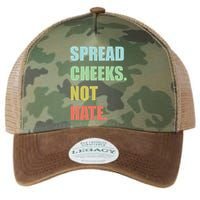 Spread Cheeks. Not Hate. Legacy Tie Dye Trucker Hat