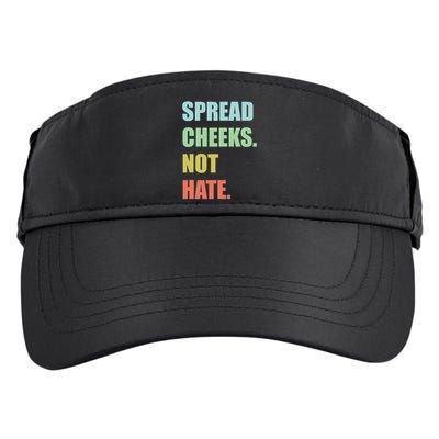 Spread Cheeks. Not Hate. Adult Drive Performance Visor
