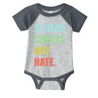 Spread Cheeks. Not Hate. Infant Baby Jersey Bodysuit