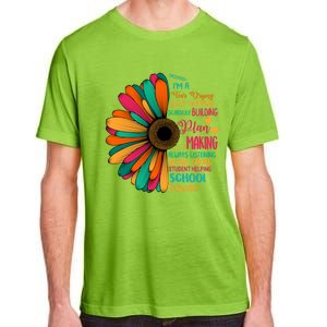 School Counselor National School Counseling Week Teacher Gift Adult ChromaSoft Performance T-Shirt