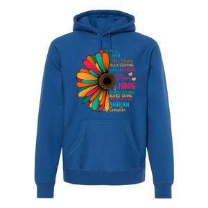 School Counselor National School Counseling Week Teacher Gift Premium Hoodie