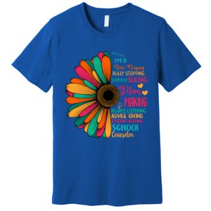 School Counselor National School Counseling Week Teacher Gift Premium T-Shirt