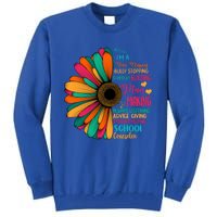 School Counselor National School Counseling Week Teacher Gift Tall Sweatshirt