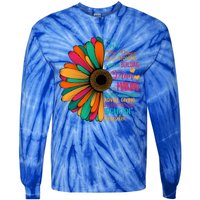 School Counselor National School Counseling Week Teacher Gift Tie-Dye Long Sleeve Shirt