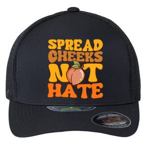 Spread Cheeks Not Hate Fitness Workout Funny Gym Flexfit Unipanel Trucker Cap