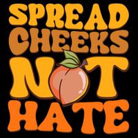 Spread Cheeks Not Hate Fitness Workout Funny Gym Sustainable Bucket Hat