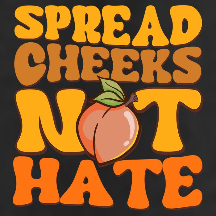 Spread Cheeks Not Hate Fitness Workout Funny Gym Hat