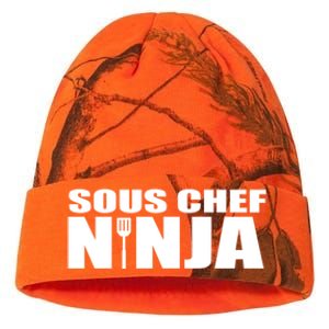 Sous Chef Ninja Funny Culinary Cook Gift Kati Licensed 12" Camo Beanie