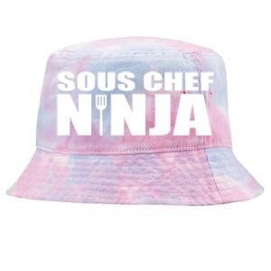 Sous Chef Ninja Funny Culinary Cook Gift Tie-Dyed Bucket Hat