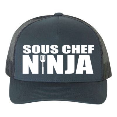 Sous Chef Ninja Funny Culinary Cook Gift Yupoong Adult 5-Panel Trucker Hat