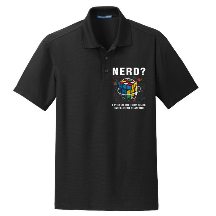 Speed Cubing Nerd Jokes Funny Speed Cubing Math Dry Zone Grid Polo