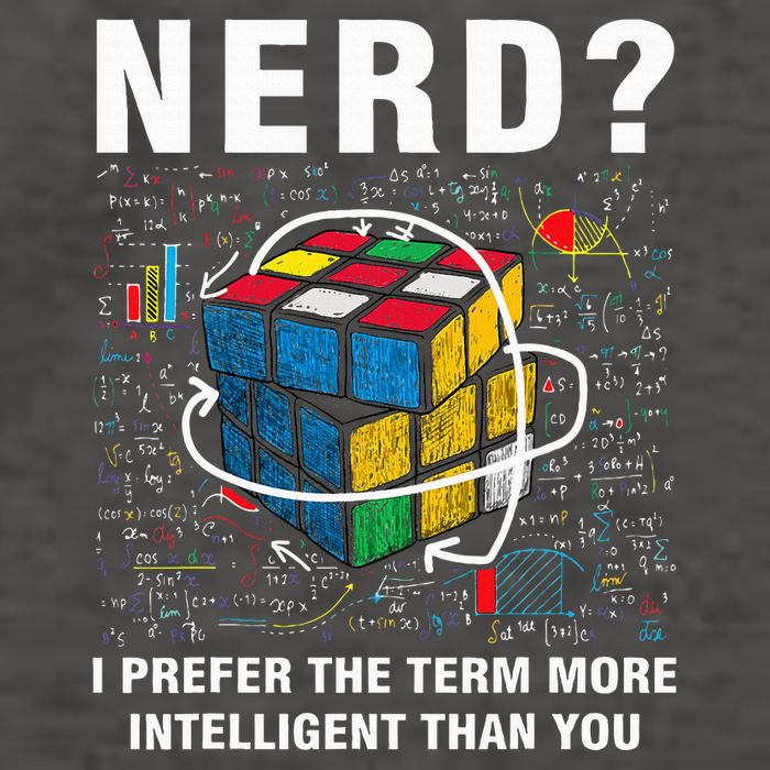 Speed Cubing Nerd Jokes Funny Speed Cubing Math Vector Backpack