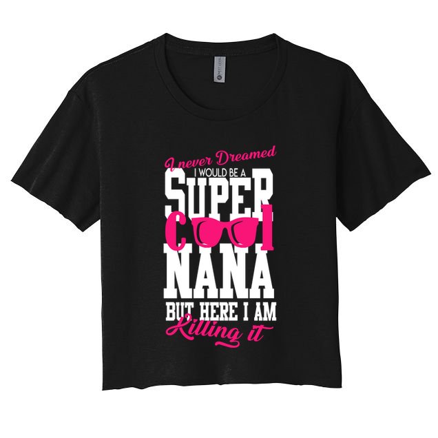 Super Cool Nana Crop Top