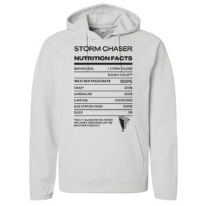 Storm Chaser Nutrition Facts Performance Fleece Hoodie