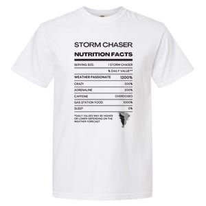 Storm Chaser Nutrition Facts Garment-Dyed Heavyweight T-Shirt