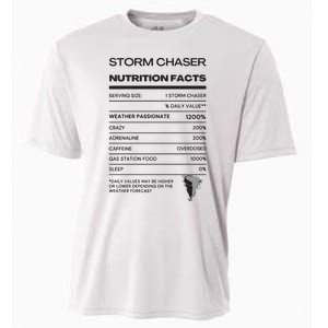 Storm Chaser Nutrition Facts Cooling Performance Crew T-Shirt