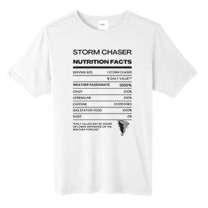 Storm Chaser Nutrition Facts Tall Fusion ChromaSoft Performance T-Shirt