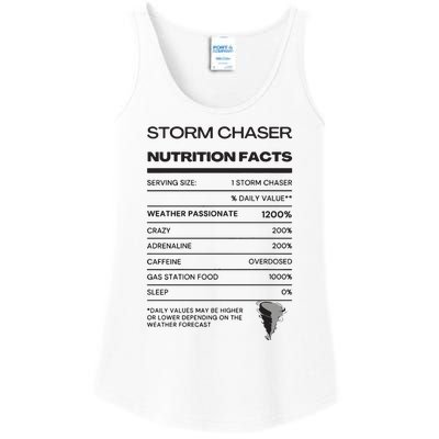 Storm Chaser Nutrition Facts Ladies Essential Tank