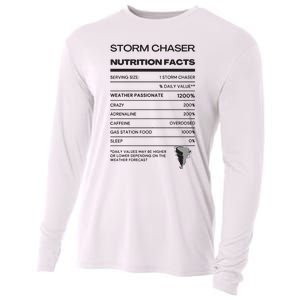 Storm Chaser Nutrition Facts Cooling Performance Long Sleeve Crew