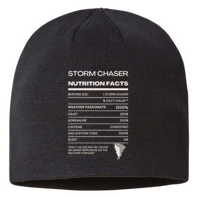 Storm Chaser Nutrition Facts Sustainable Beanie