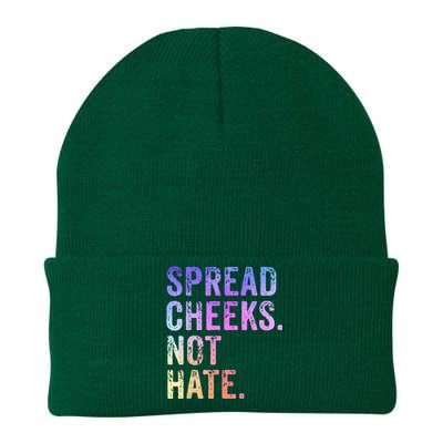 Spread Cheeks Not Hate Funny Knit Cap Winter Beanie