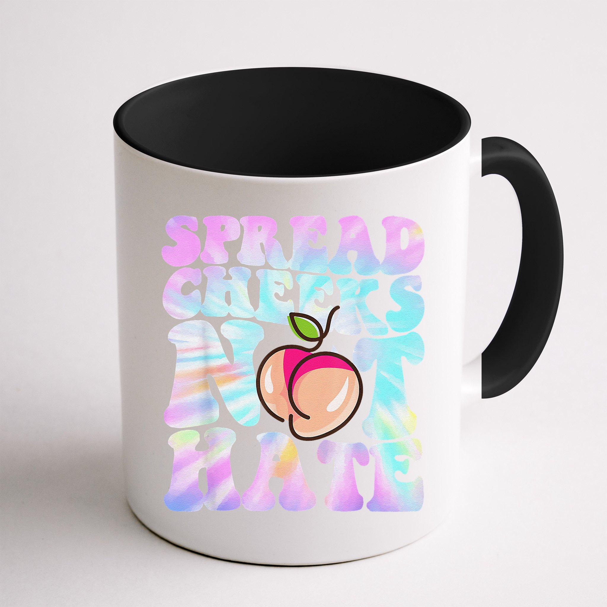 Spread Cheeks Not Hate Fitness Workout Funny Gym Mug