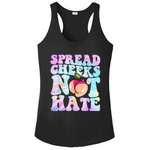 Spread Cheeks Not Hate Fitness Workout Funny Gym Ladies PosiCharge Competitor Racerback Tank