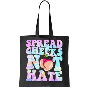 Spread Cheeks Not Hate Fitness Workout Funny Gym Tote Bag