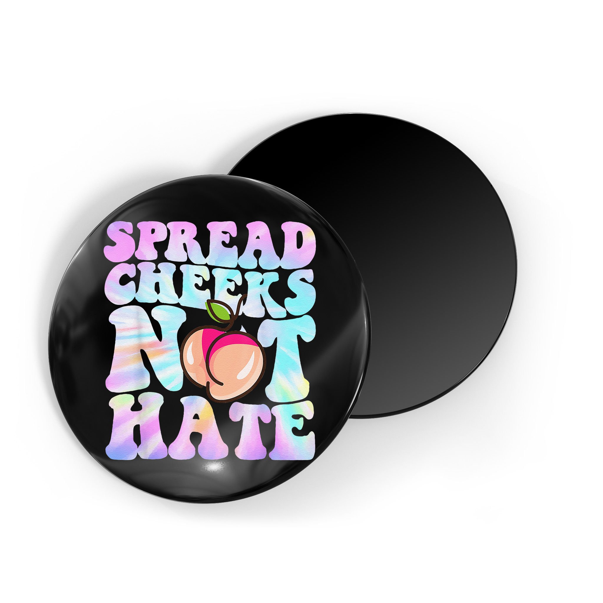 Spread Cheeks Not Hate Fitness Workout Funny Gym Magnet