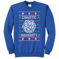 Santa Chaotic Naughty Christmas D20 Ugly Tabletop Sweater Great Gift Sweatshirt